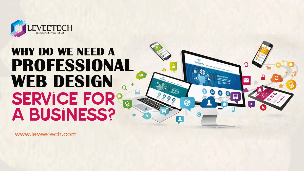 Why do we need a professional web design service for a business?